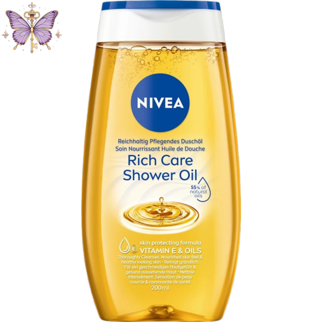 Nivea Bath Oil | Nivea Shower Oil | Nive Dusch Oil (Jerman)