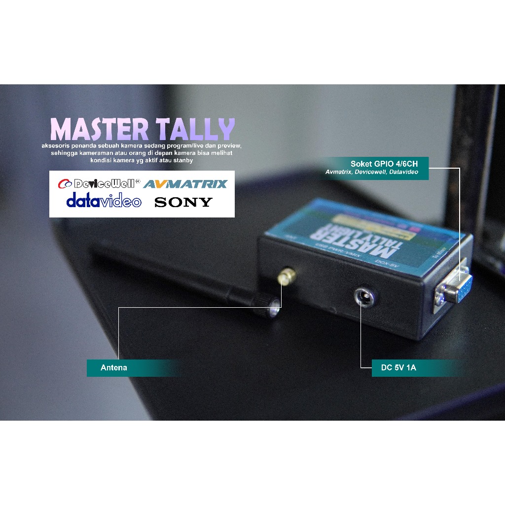 Tally Light AVMatrix Devicewell
