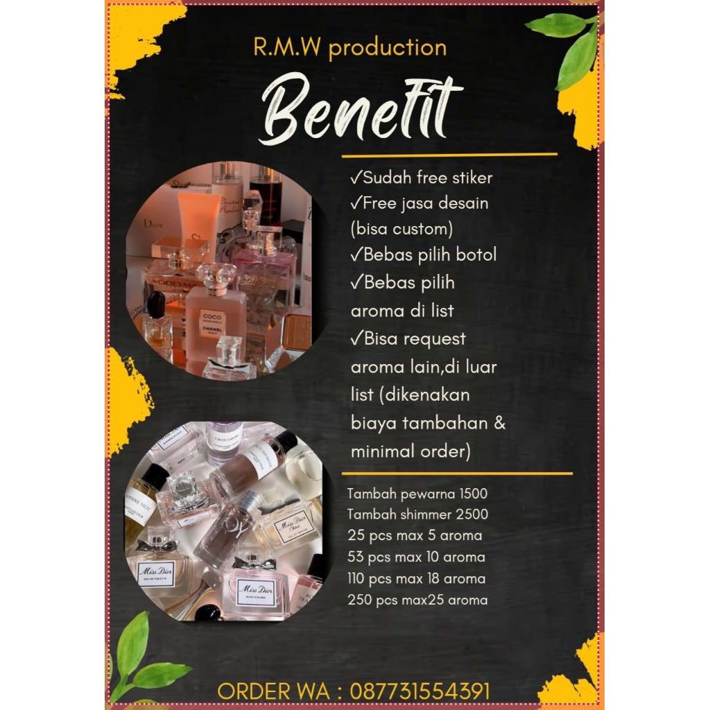 PAKET USAHA PARFUM