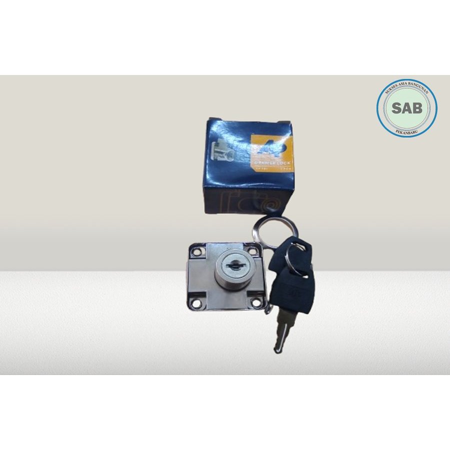 Kunci Laci Camlock TOP 25mm – Cylinder Lock Pengaman Laci & Lemari