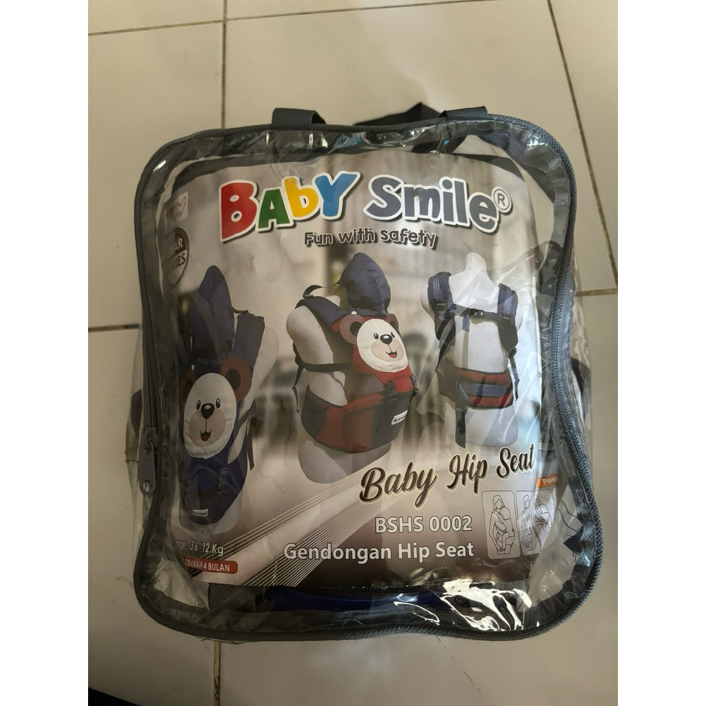 gendongan hipseat baby smile