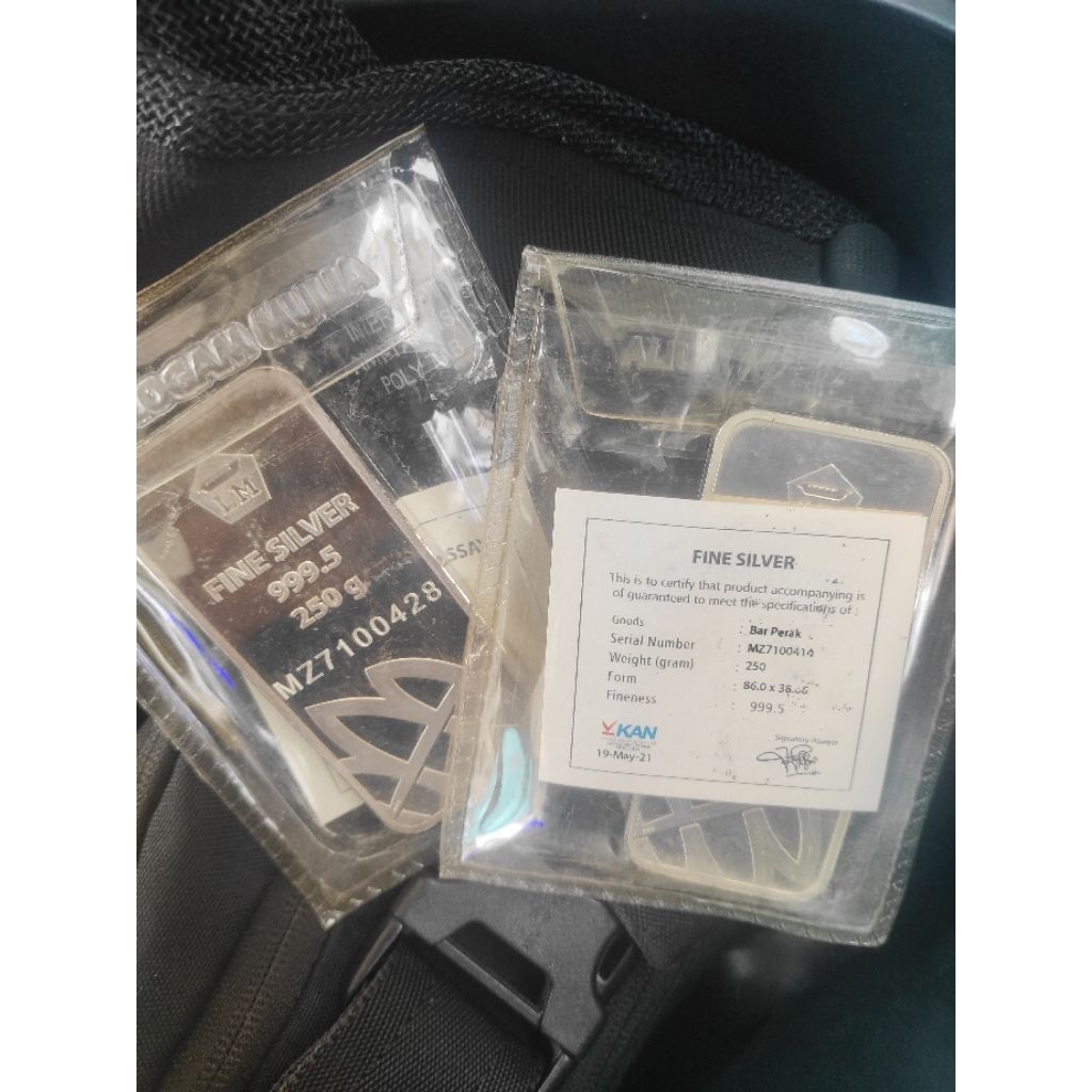 Perak Antam 250 gram. SALE, OBRAL.