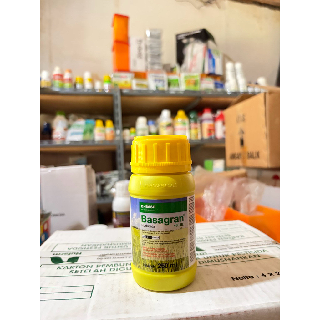 Herbisida Padi- BASAGRAN 460 SL 250gr Obat Rumput Padi