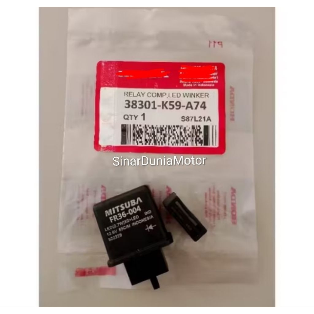 Flasher Sein / Flaser Sen / Flaser Reting Vario 125 LED/ Vario 150 LED / CB LED / PCX LED (Non ORI)