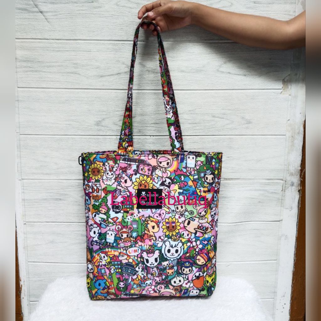 Tokidoki × Changi Tote Bag Animasi