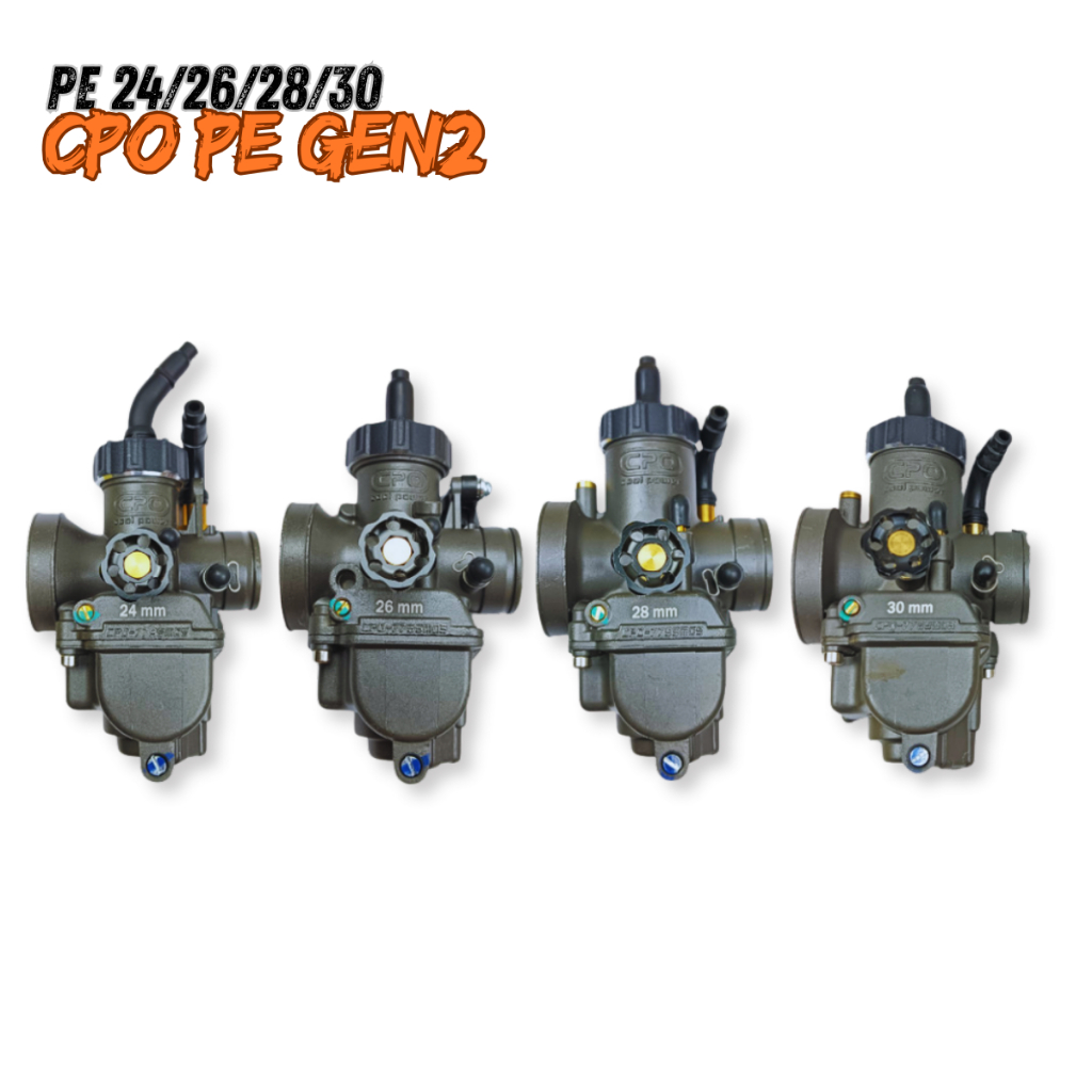 Karburator Racing CPO PE 24 / 26 / 28 / 30 Original – Karbu PE Racing CPO P-Gen Universal