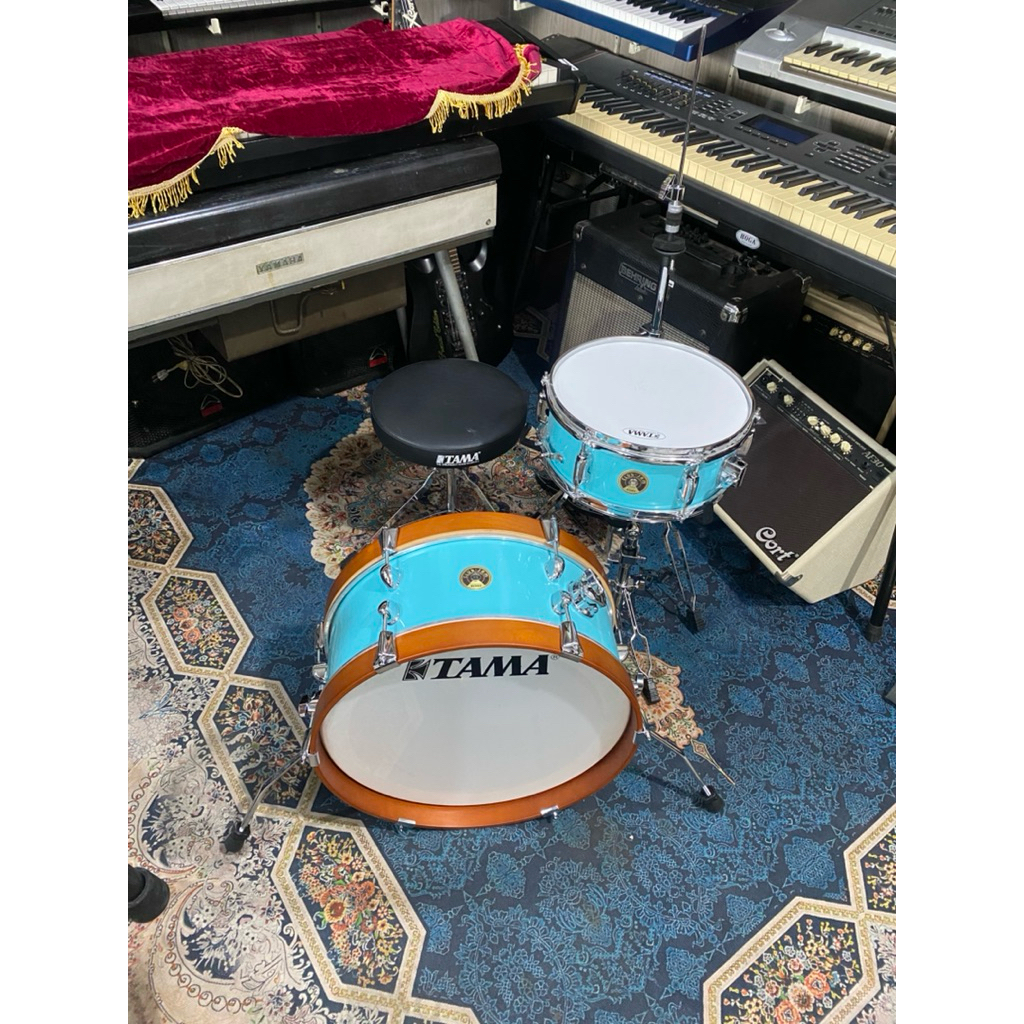 Drum Tama Club Jam Mini Aqua Blue