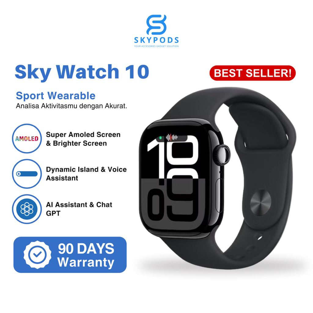 [BEST SELLER] UltraWatch Series 10 Smartwatch Amoled 2.1 Display for sport Smartwatch Bluetooth 5.3 