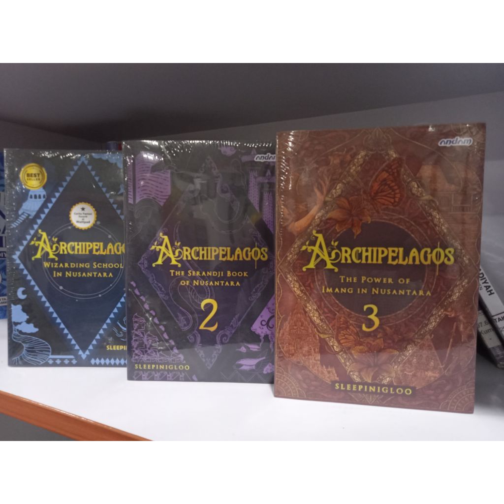 Buku Novel Archipelagos 1,2,3