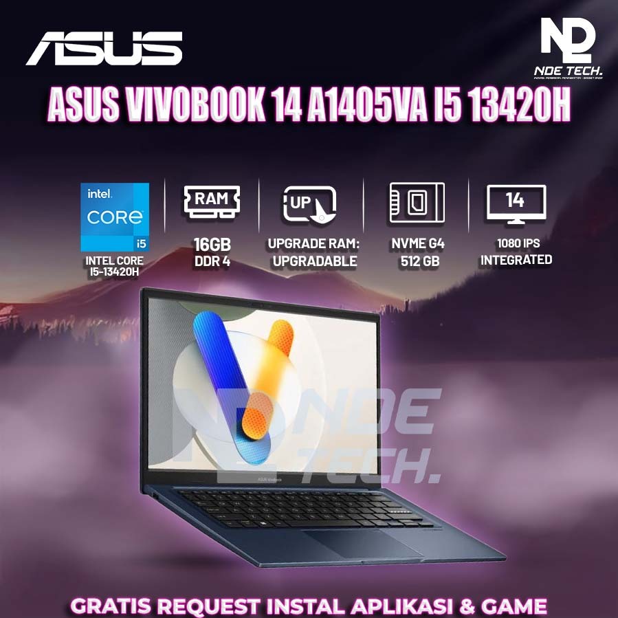 ASUS VIVOBOOK 14 A1405VA i5 13420H