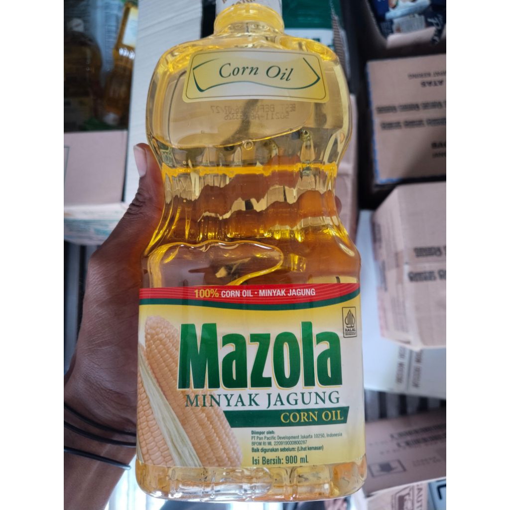 Mazola 900ml/minyak sayur sehat kedelai 900ml