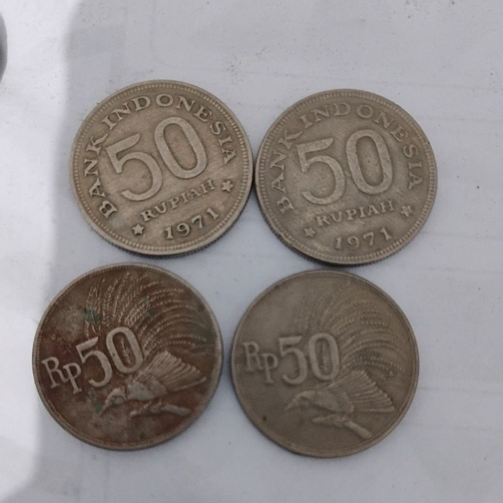 paket Koin 50 rupiah 1971