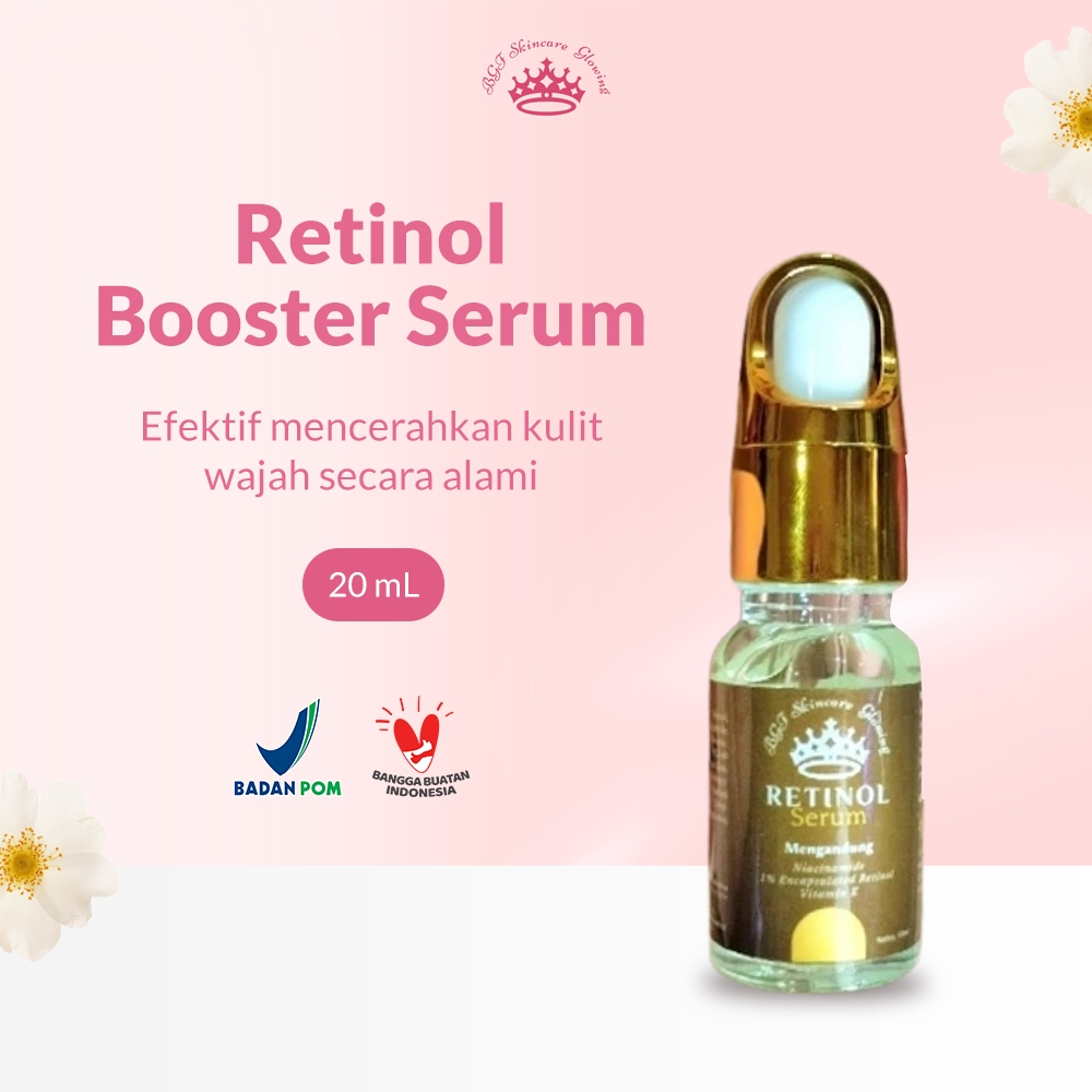 Beauty Glow Farma - Retinol Serum | Serum untuk Mencerahkan Kulit Wajah Secara Alami - Serum 20 mL