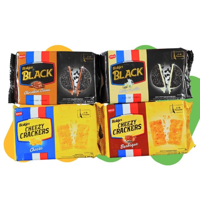 BISKUIT SANDWICH BISKIES / BISKUIT CRACKERS BISKIES / BISKUIT GURIH DAN ENAK