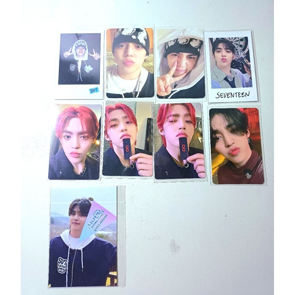 PHOTOCARD OFFICIAL SCOUPS SEUNGCHEOL SEVENTEEN