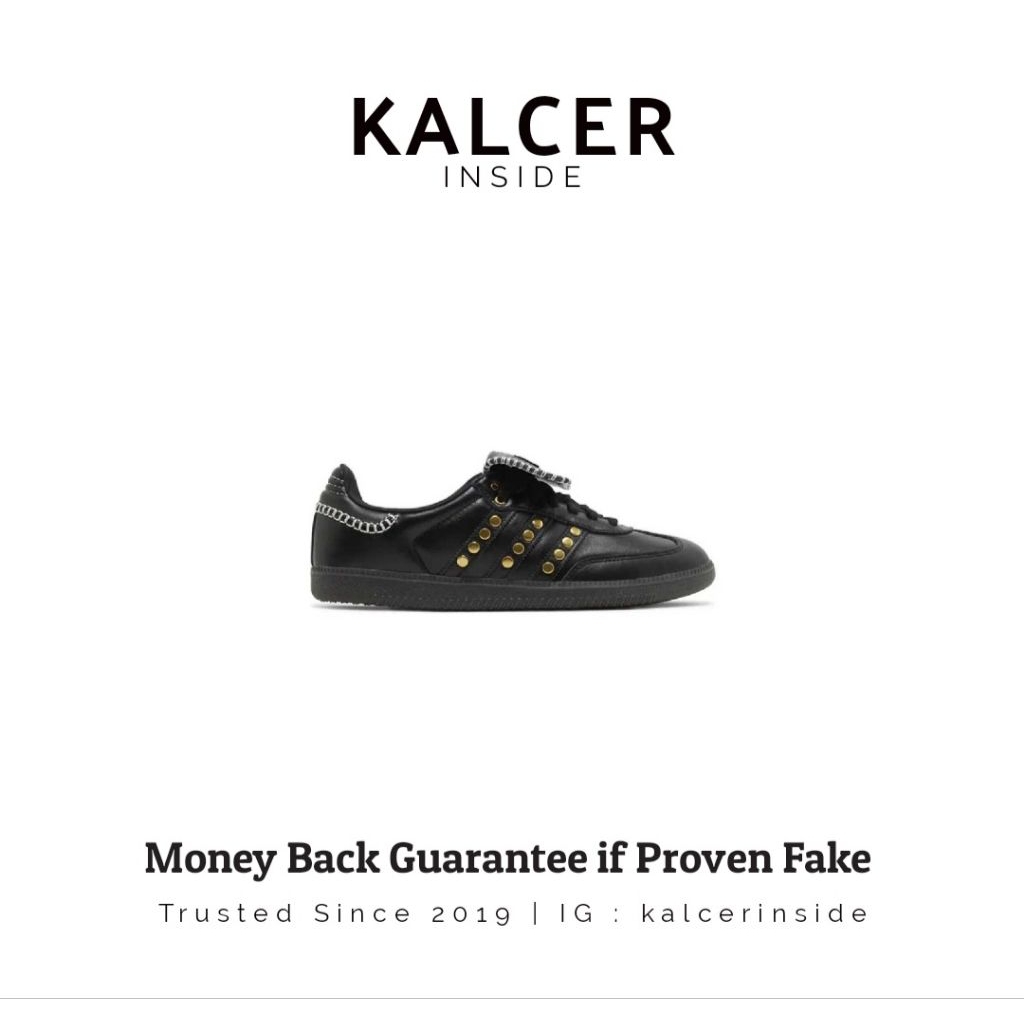 Adidas Samba x Wales Bonner Studded Black (100% ORIGINAL)
