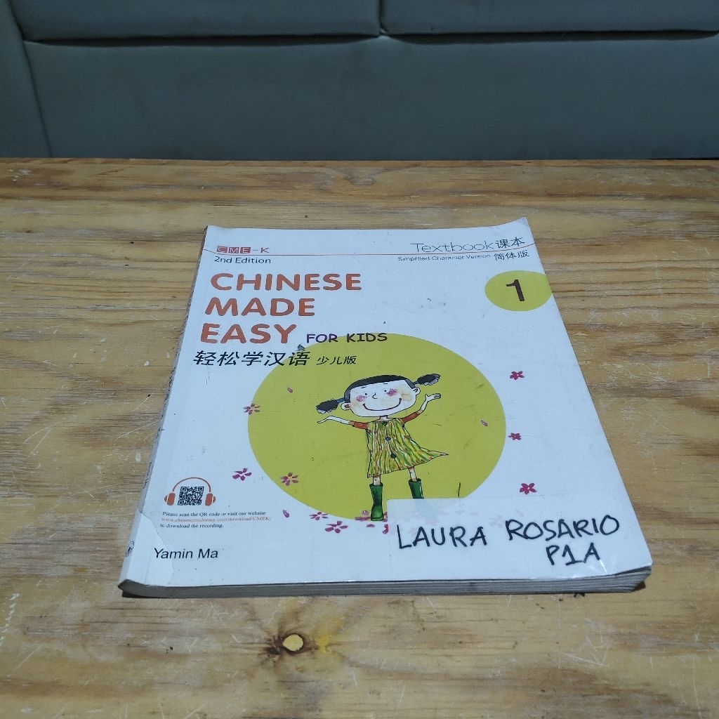 Buku Chinese Made Easy for Kids Textbook 1