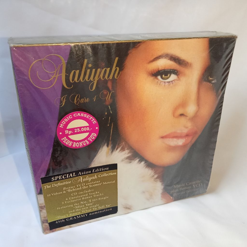 Kaset Pita Aaliyah - I Care For You (MINUS MISSING COVER)