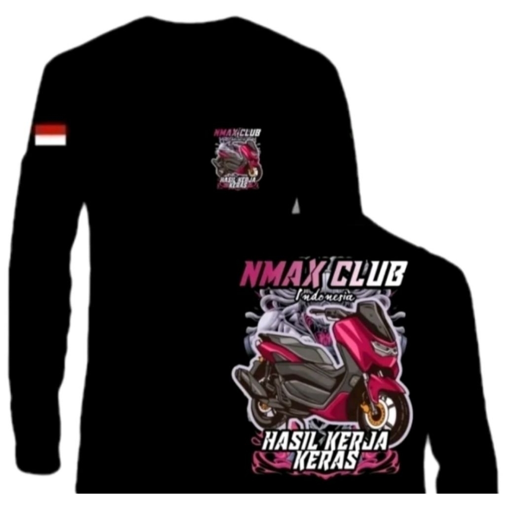 Kaos T shirt Nmax Club Indonesia