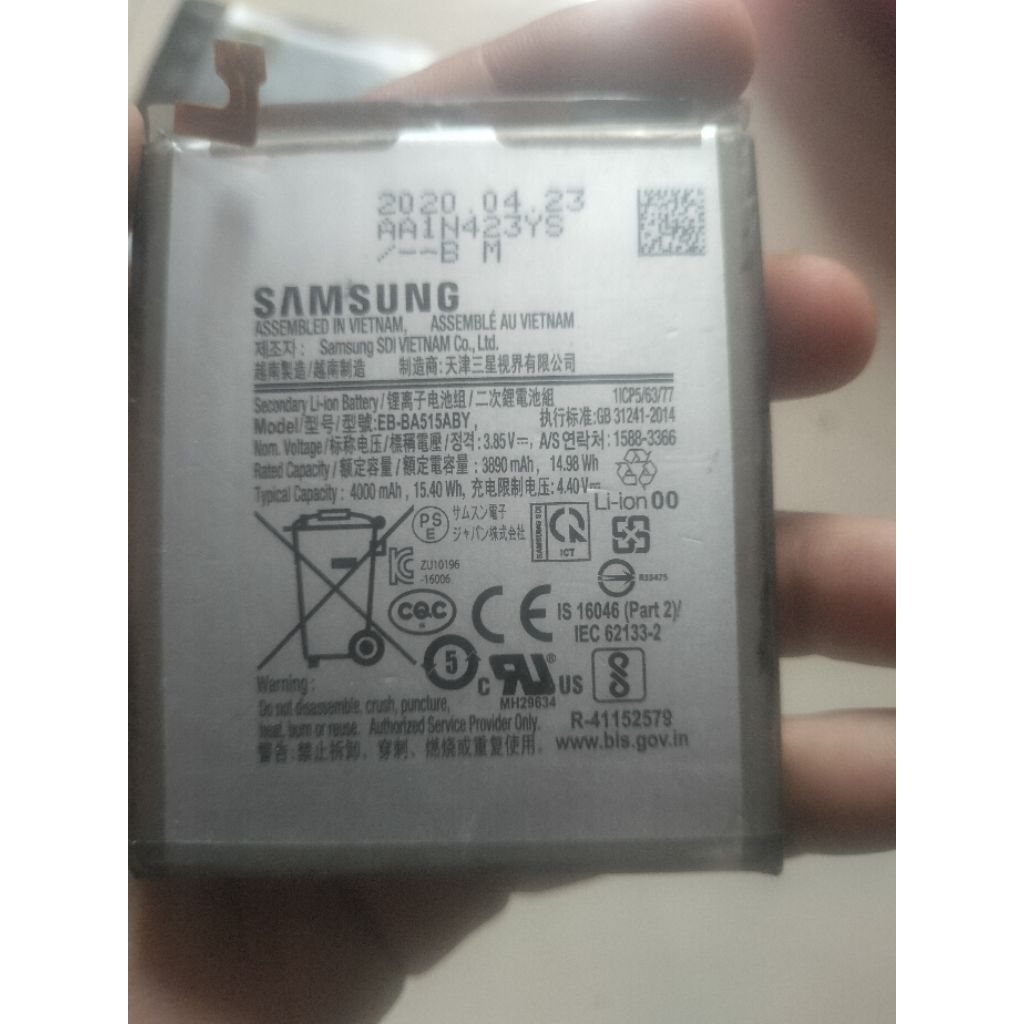 copotan batrei Samsung a51