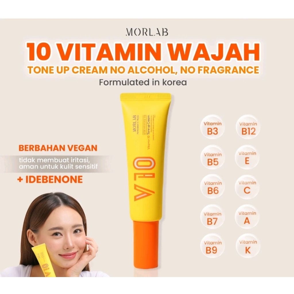V10 vitamin cream tone up