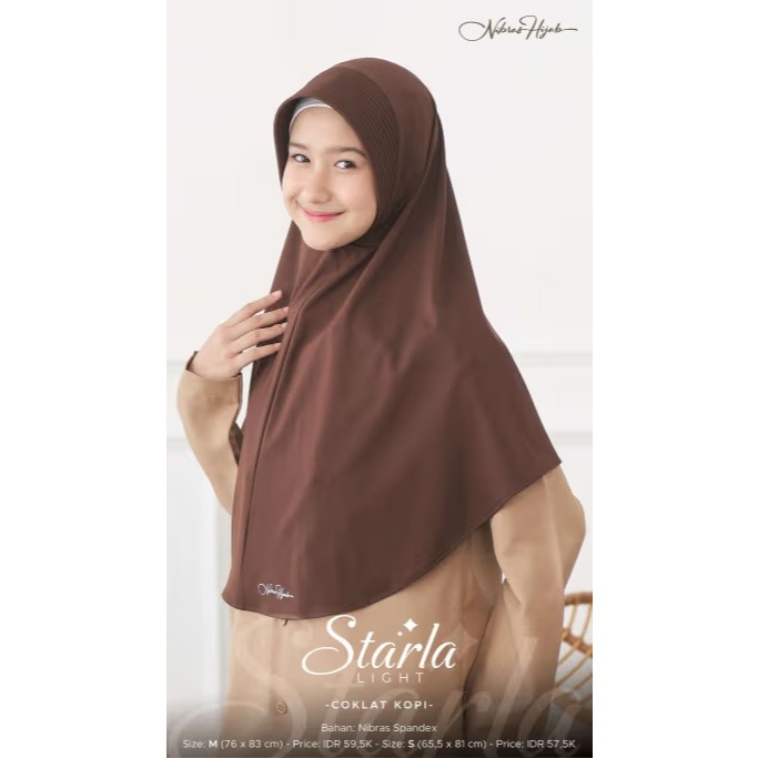 Nibras NBRAS Hijab Instan STARLA LIGHT