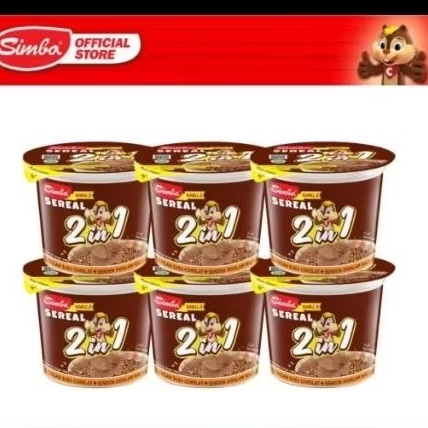 Paket Bundling 3 Pack Simba 2In1 Chocolate Dengan Sereal