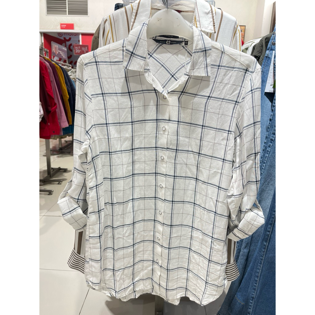 kemeja kotak C2 original matahari