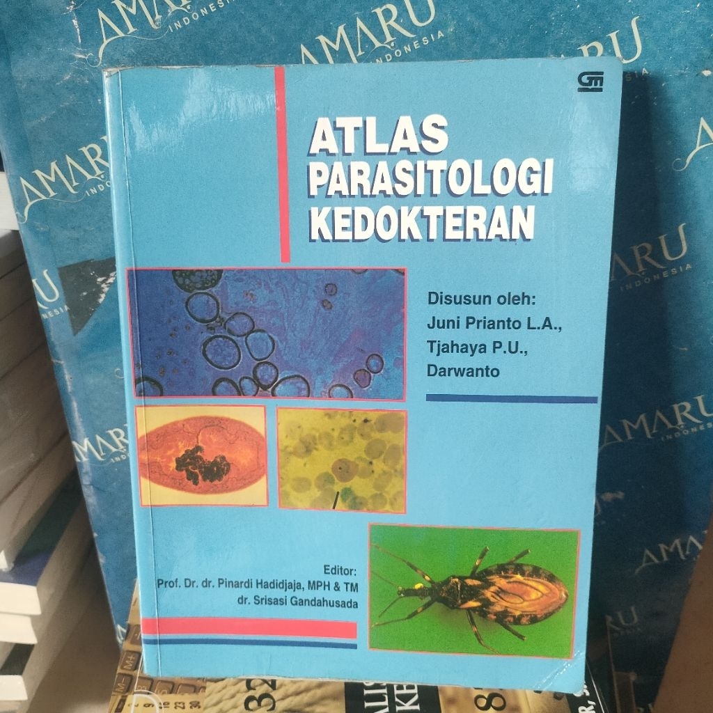 ORIGINAL BUKU BEKAS ATLAS PARASITOLOGI KEDOKTERAN