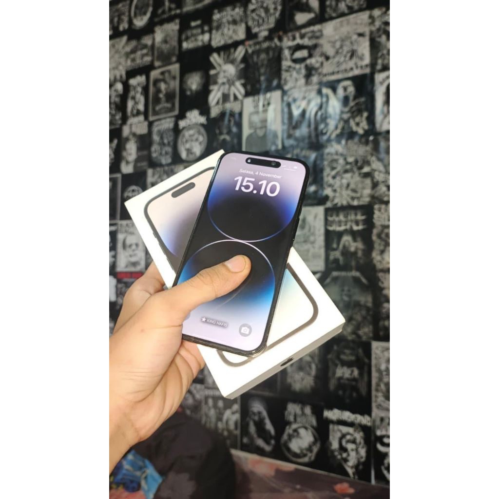 iPhone 14 Pro 128GB Resmi iBox (Second Pemakaian Pribadi)