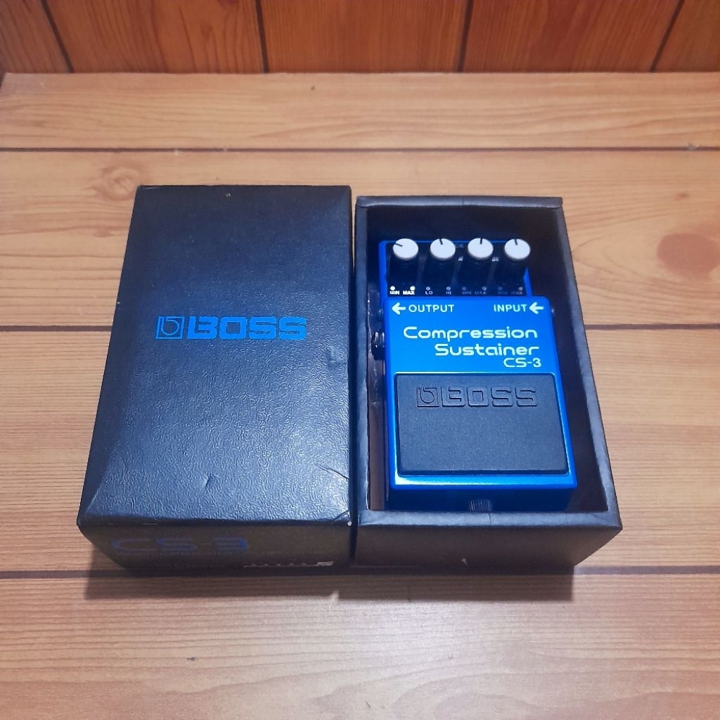 Efek  Boss Compresion Sustainer CS3 Tanpa Cacat