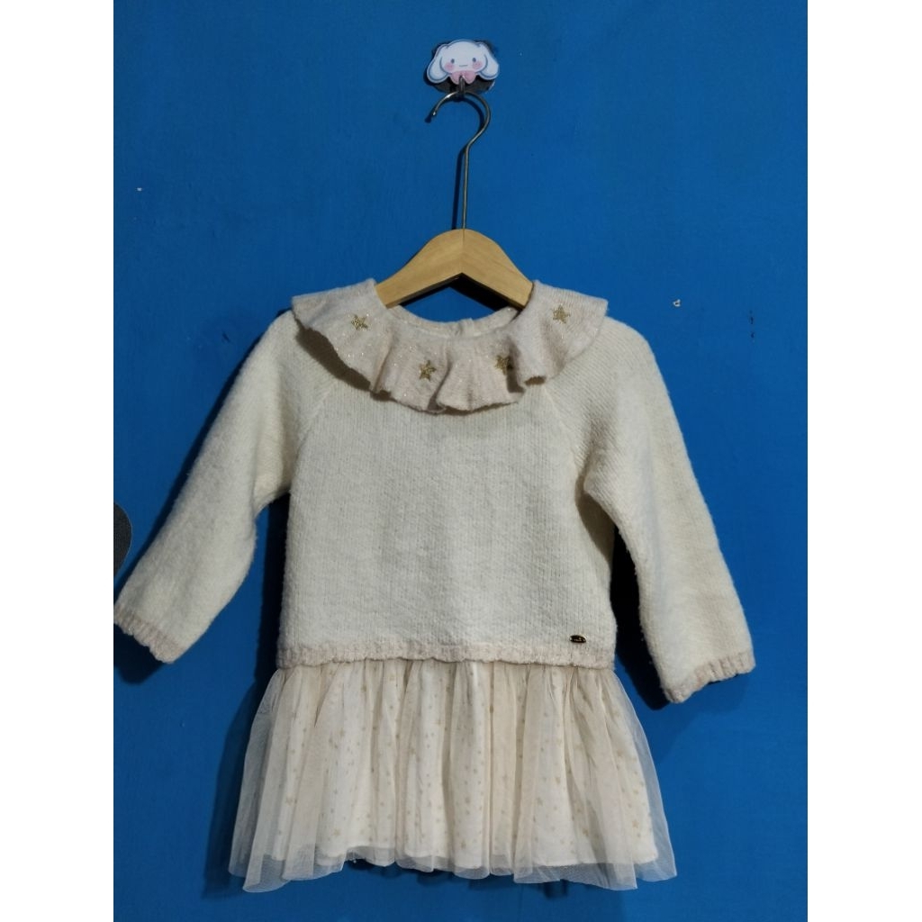 PL Dress rajut anak MINKMUI size (90-24month)