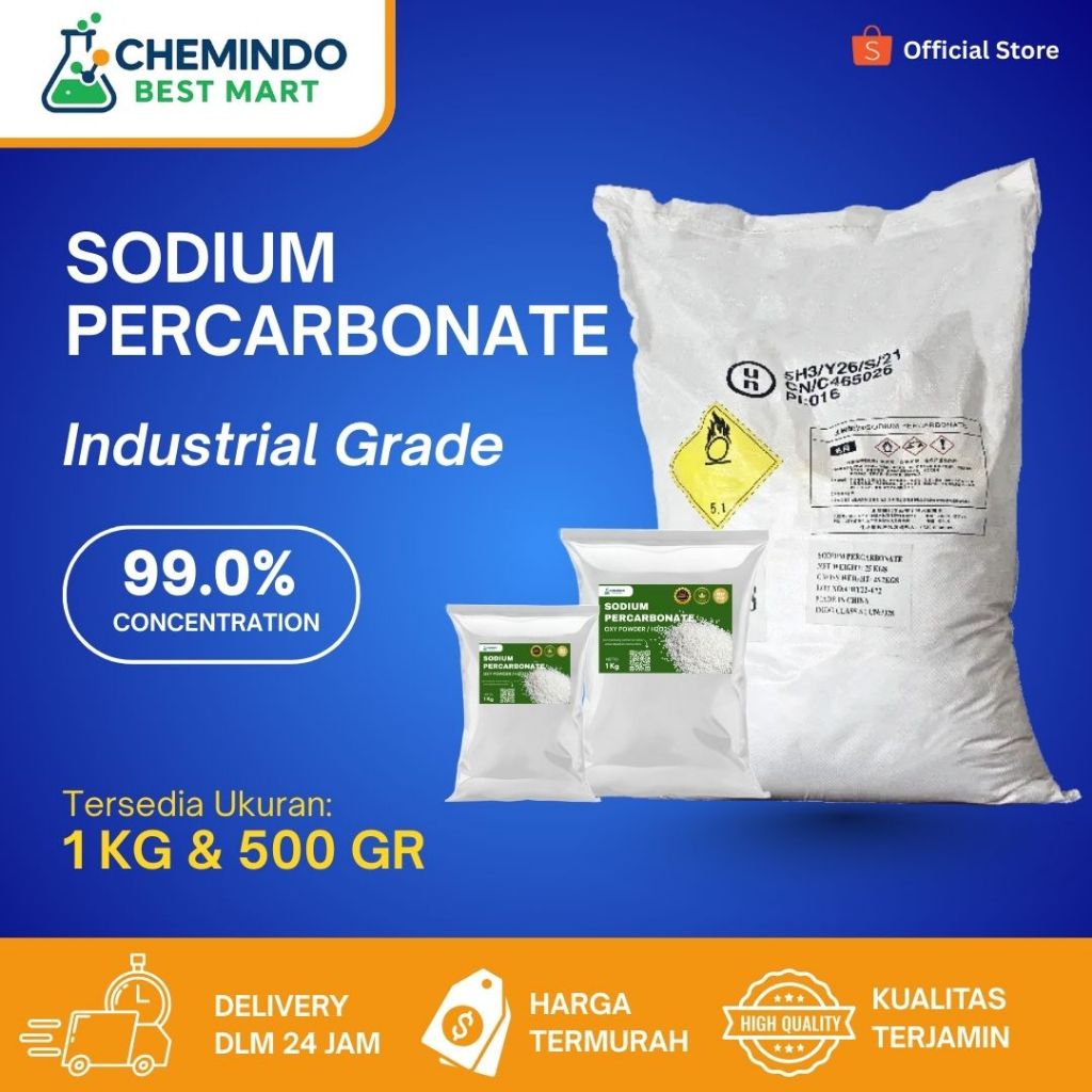 Sodium Percarbonate Na2CO3.1.5H2O2 Oxy Powder Pemutih Ramah Lingkungan Kualitas Premium