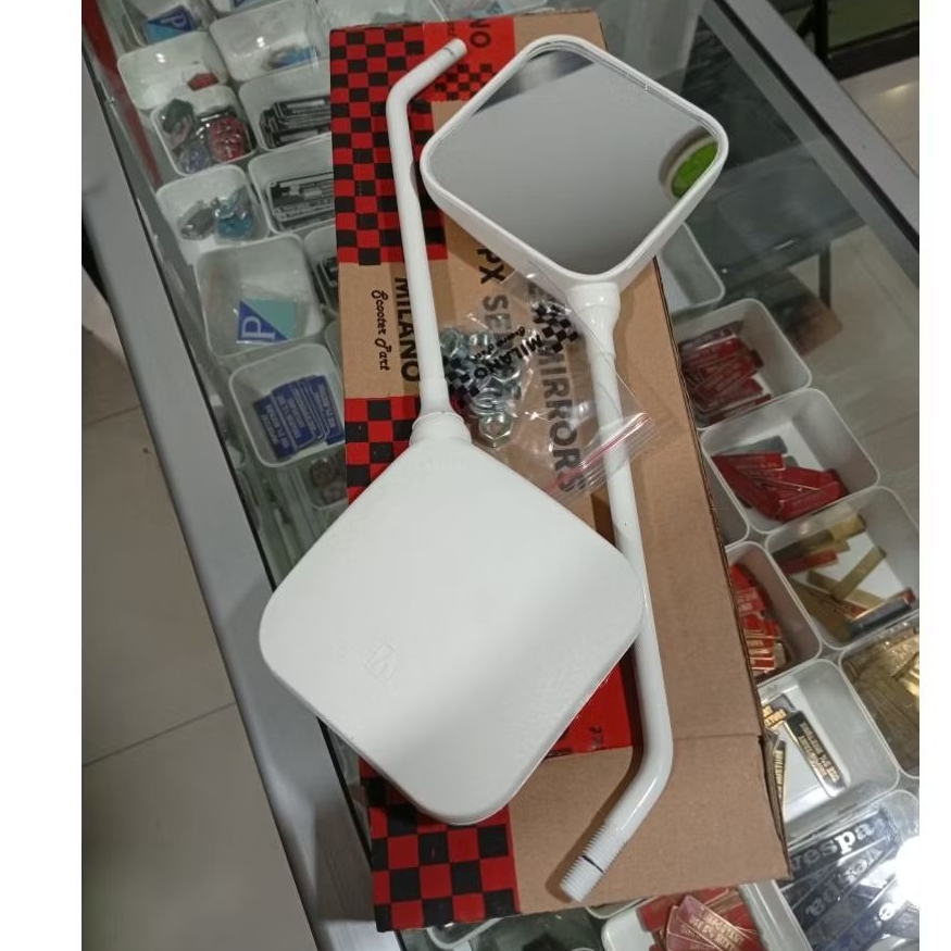 Spion Euro putih vespa px series