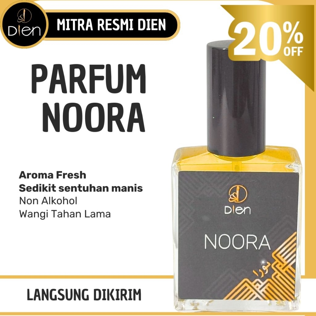 PARFUM NOORA AROMA FRESH, SWEET AND LUXURY