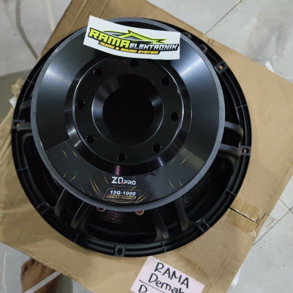 SPIKER 15 ZQ PRO 15Q 1000 SPEAKER ZQPRO 15Q-1000 ZQPRO 15Q 1000