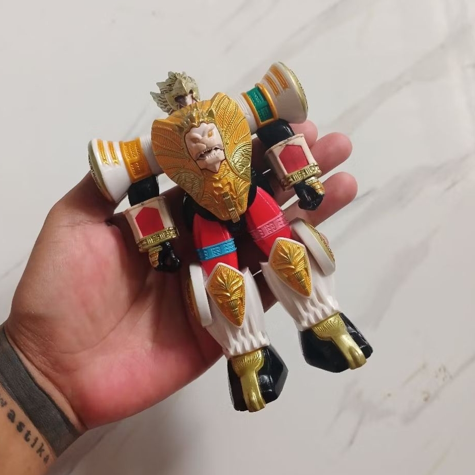 Action Figure Vintage Power Rangers Mystic Force Manticore Megazord Original Bandai