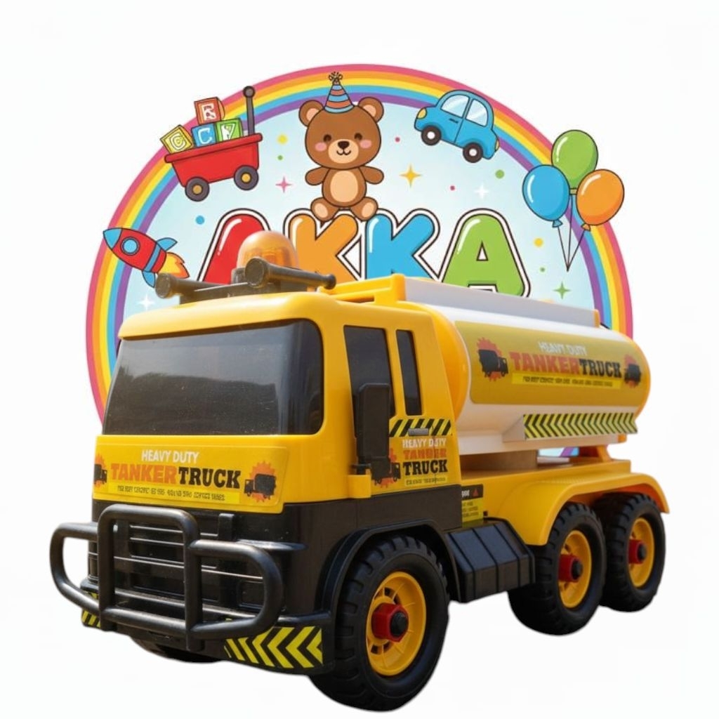 mainan anak Truk Tangki Tronton Replikas Truk Tangki Tronton Untuk Mainan Anak BP.8053