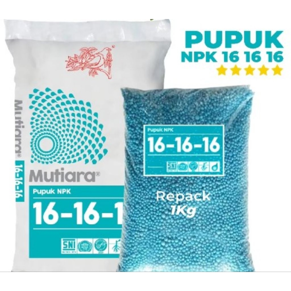 pupuk NPK mutiara 1 kg original pabrik