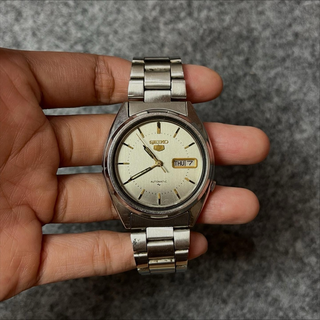 Jam tangan seiko 5 second original