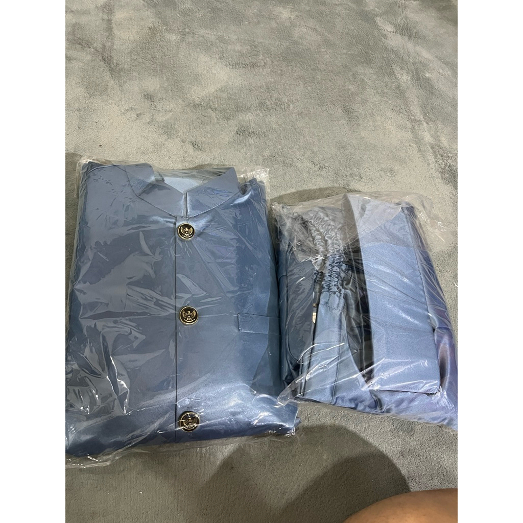Baru beskap bapak hajat denim