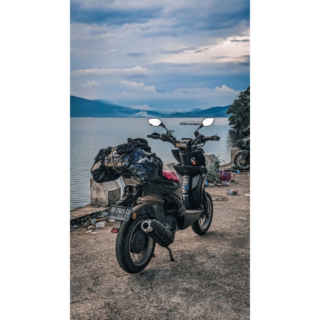 set Velg vrossi sprintXD jari jari tapak lebar ring 14 matic honda 110