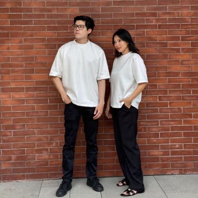 KAOS OVERSIZE UNISEX - Supima Cotton Import