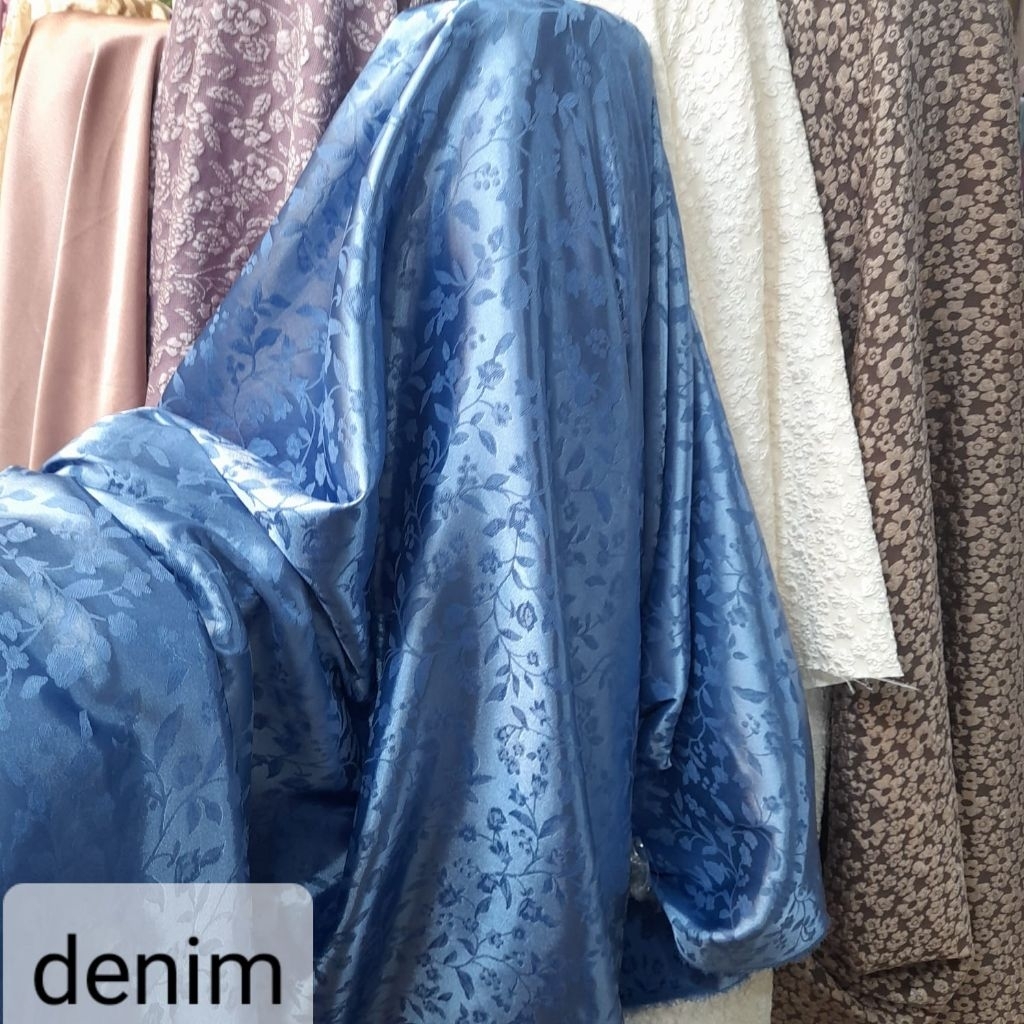 PROMOCOD BAHAN KAIN JAQUARD ARMANY SILK/KAIN ARMANY SILK MOTIF/KEBAYA WANITA MEWAH MOTIF TERBARU