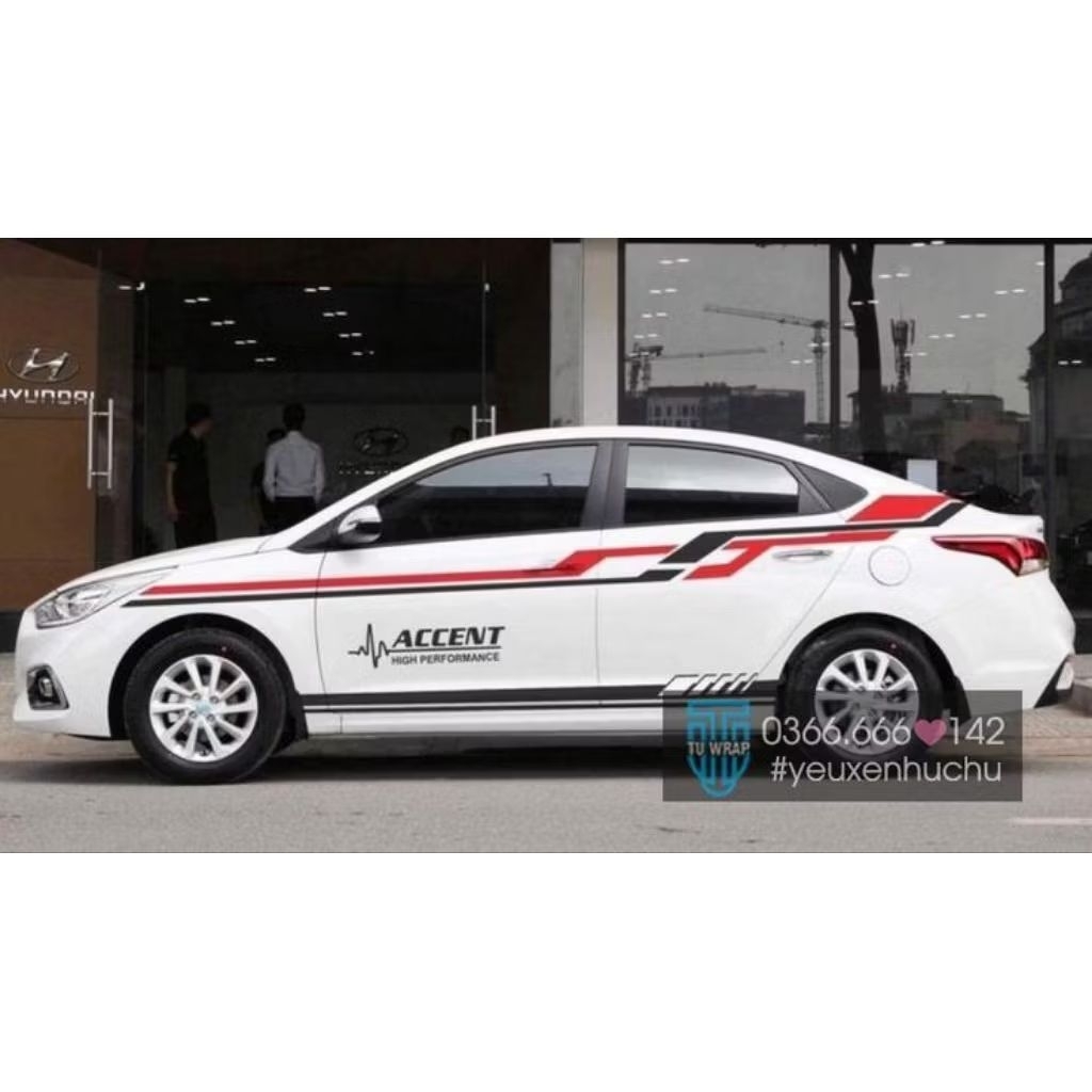 Sticker mobil Vios sedan Corolla dll accent stiker list terlaris mobil jenis sedan keren terbaru