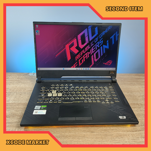 Laptop Gaming Asus ROG G15 Strix G512LI Intel Core i5 10300H 16GB 512GB Second Bekas