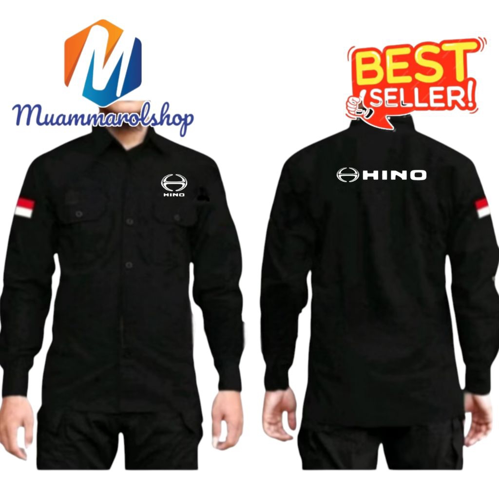kemeja seragam hino kemeja dealer hino mobil