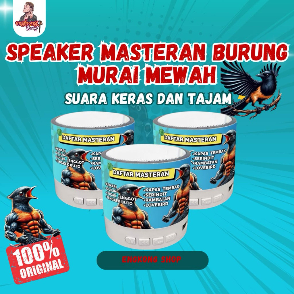 SPEAKER MASTERAN BURUNG MURAI TERMURAH