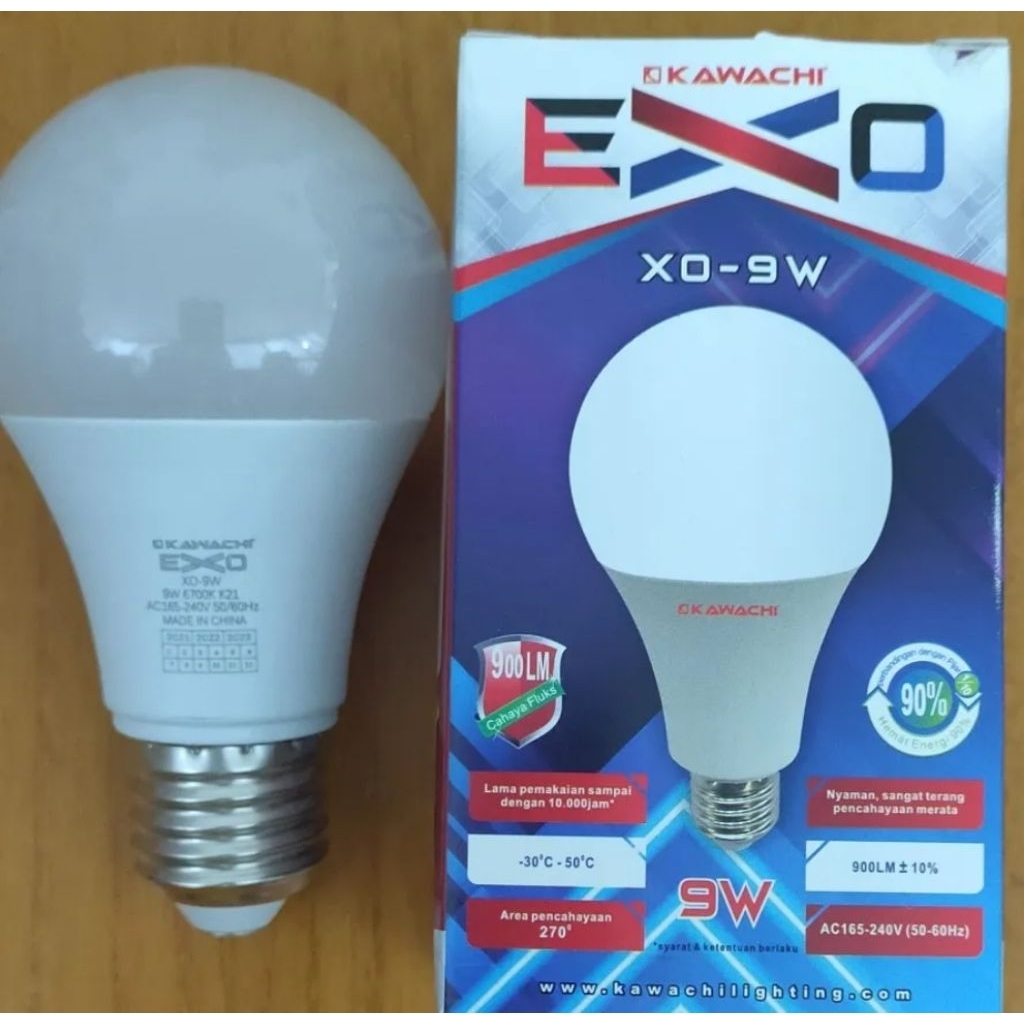 Lampu LED Exo Kawachi 9 Watt