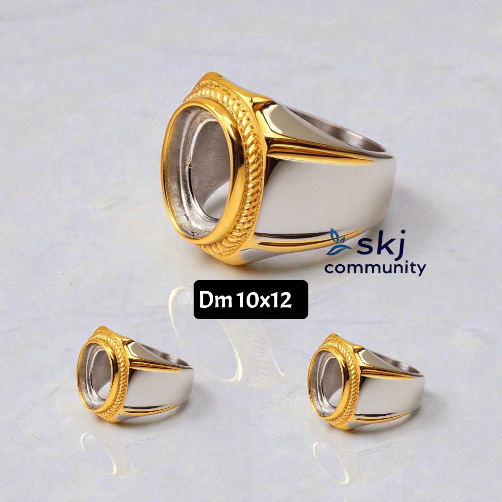 RING CINCIN TITANIUM SUPER 10X12